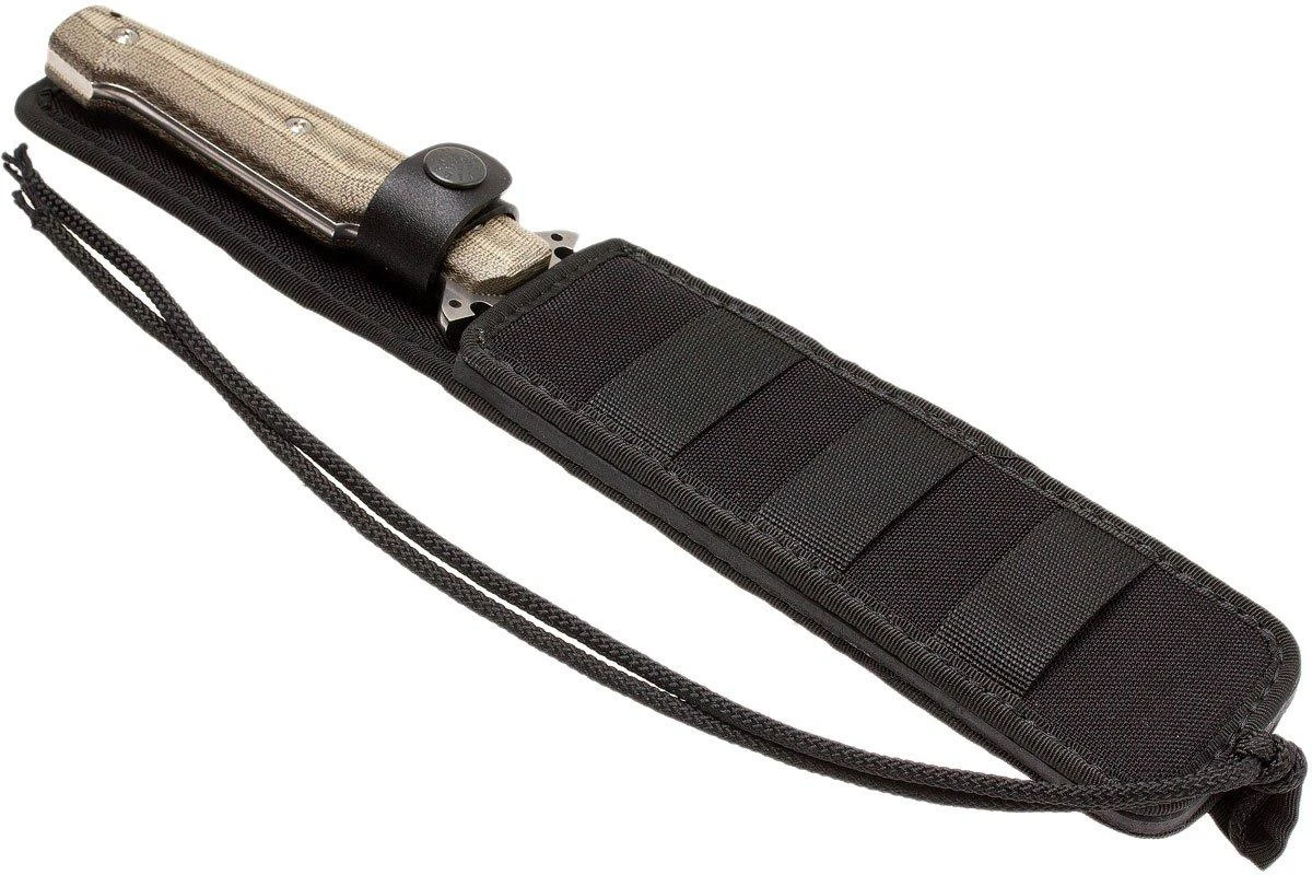 Viper Fate VT 4005 SWCV Stonewashed, Green Micarta, Cuchillo Fijo - Imagen 9