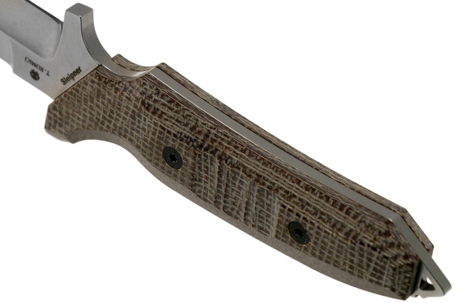 Viper Fearless VT4018CM Sleipner Stonewashed, Brown Canvas Micarta, Cuchillo Fijo, Rumici Design - Imagen 4