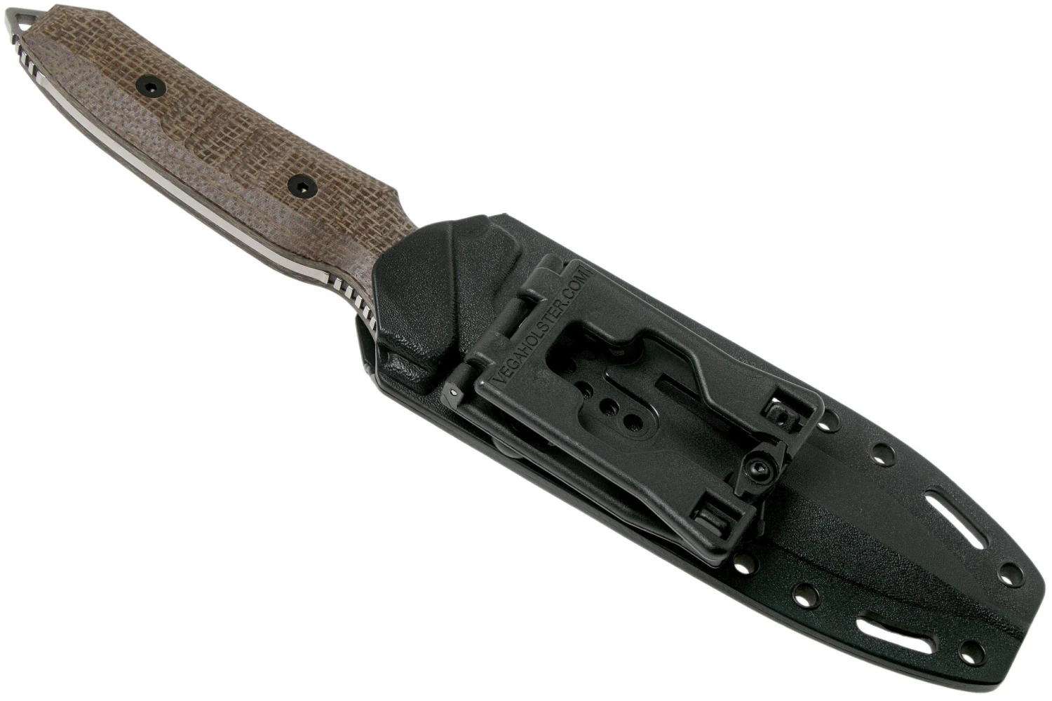 Viper Fearless VT4018CM Sleipner Stonewashed, Brown Canvas Micarta, Cuchillo Fijo, Rumici Design - Imagen 7