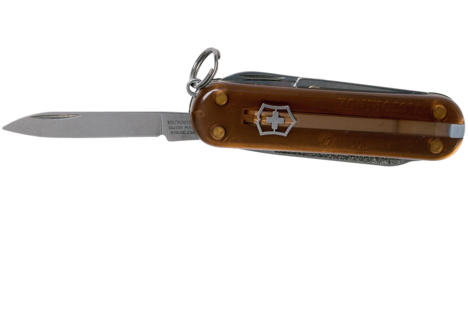 Victorinox Classic SD Translucent Colours, Chocolate Fudge 0.6223.T55G Swiss Navaja - Imagen 3