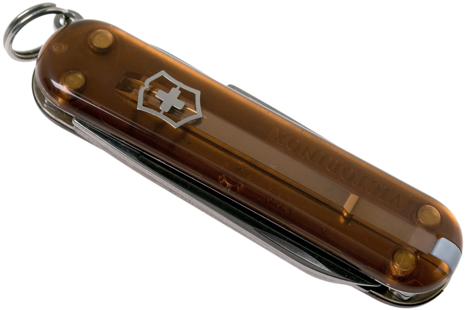 Victorinox Classic SD Translucent Colours, Chocolate Fudge 0.6223.T55G Swiss Navaja - Imagen 4
