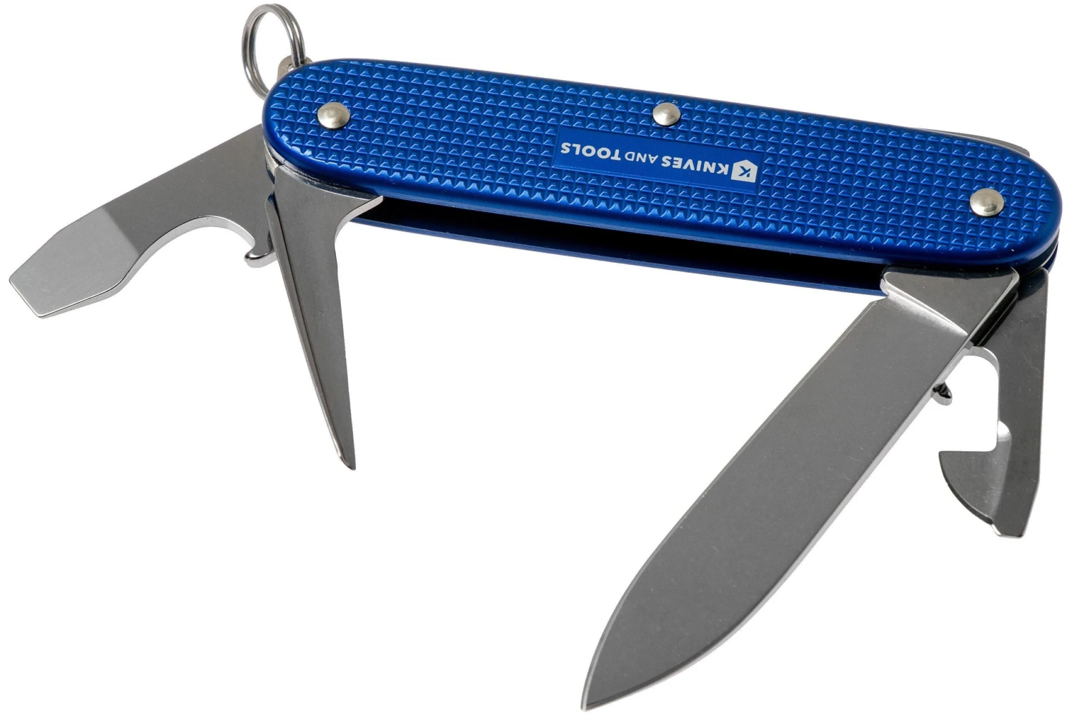 Victorinox Pioneer Alox Blue 0.8201.22R4.KTE1 Knivesandtools Edition, Navaja Suiza - Imagen 2