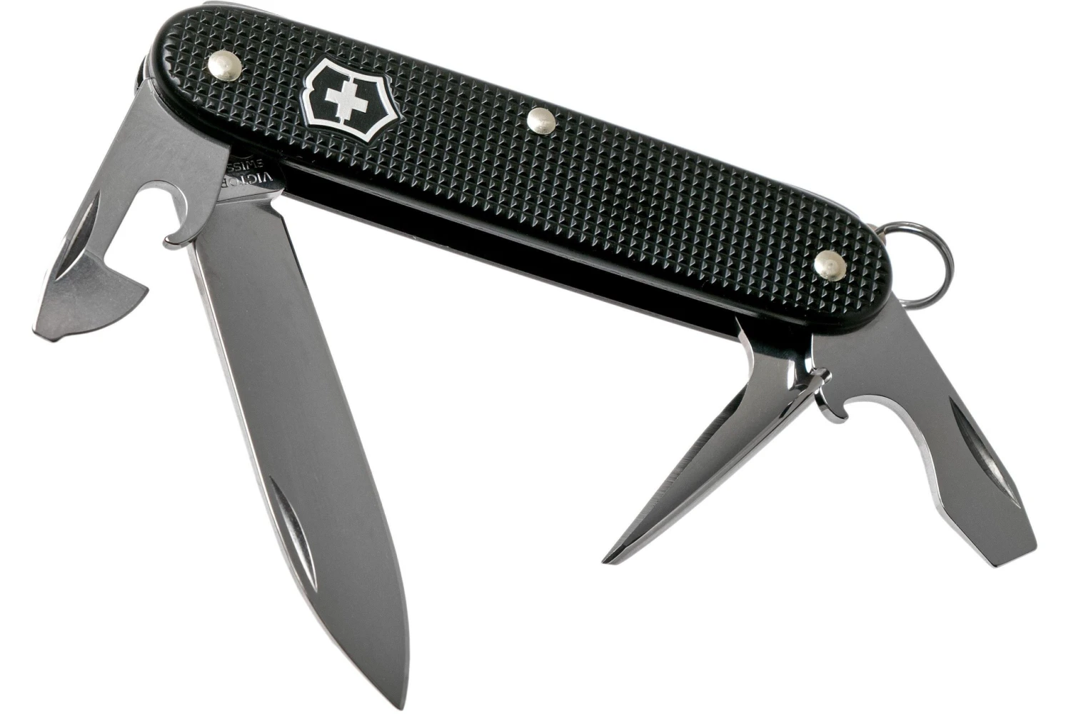 Victorinox Pioneer Alox Black 0.8201.23R4.KTE1 Knivesandtools Edition, Navaja Suiza