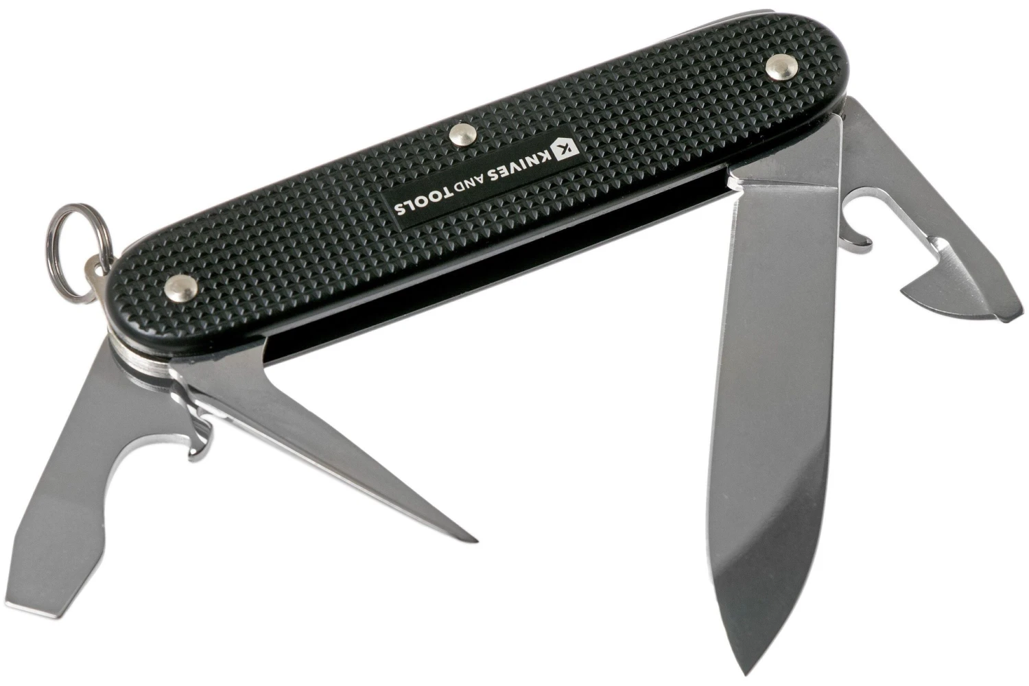 Victorinox Pioneer Alox Black 0.8201.23R4.KTE1 Knivesandtools Edition, Navaja Suiza - Imagen 2