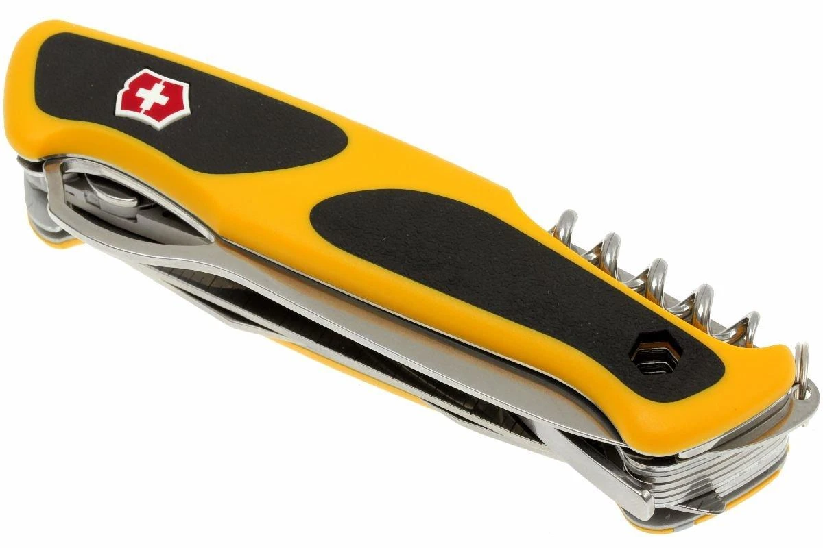 Victorinox RangerGrip Boatsman Amarillo-negro 0.9798.MWC8 Navaja Suiza - Imagen 4