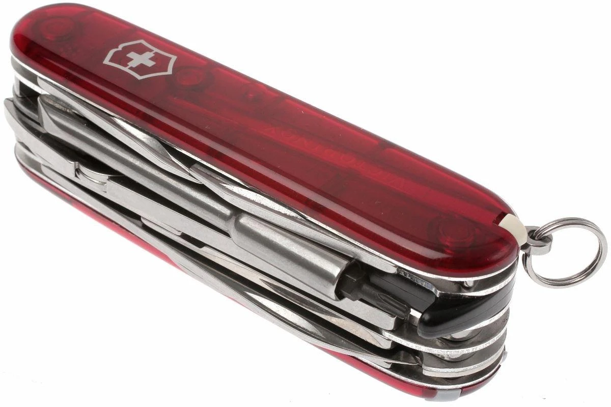 Victorinox CyberTool M Rojo Transparente 1.7725.T Navaja Suiza - Imagen 8