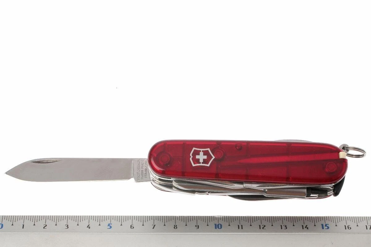 Victorinox CyberTool M Rojo Transparente 1.7725.T Navaja Suiza - Imagen 9