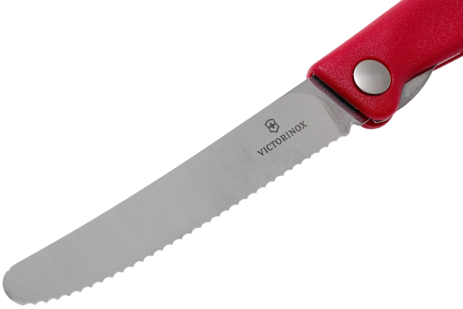 Victorinox SwissClassic 6.7831.FB Cuchillo Plegable Dentado Para Verduras, Rojo - Imagen 3