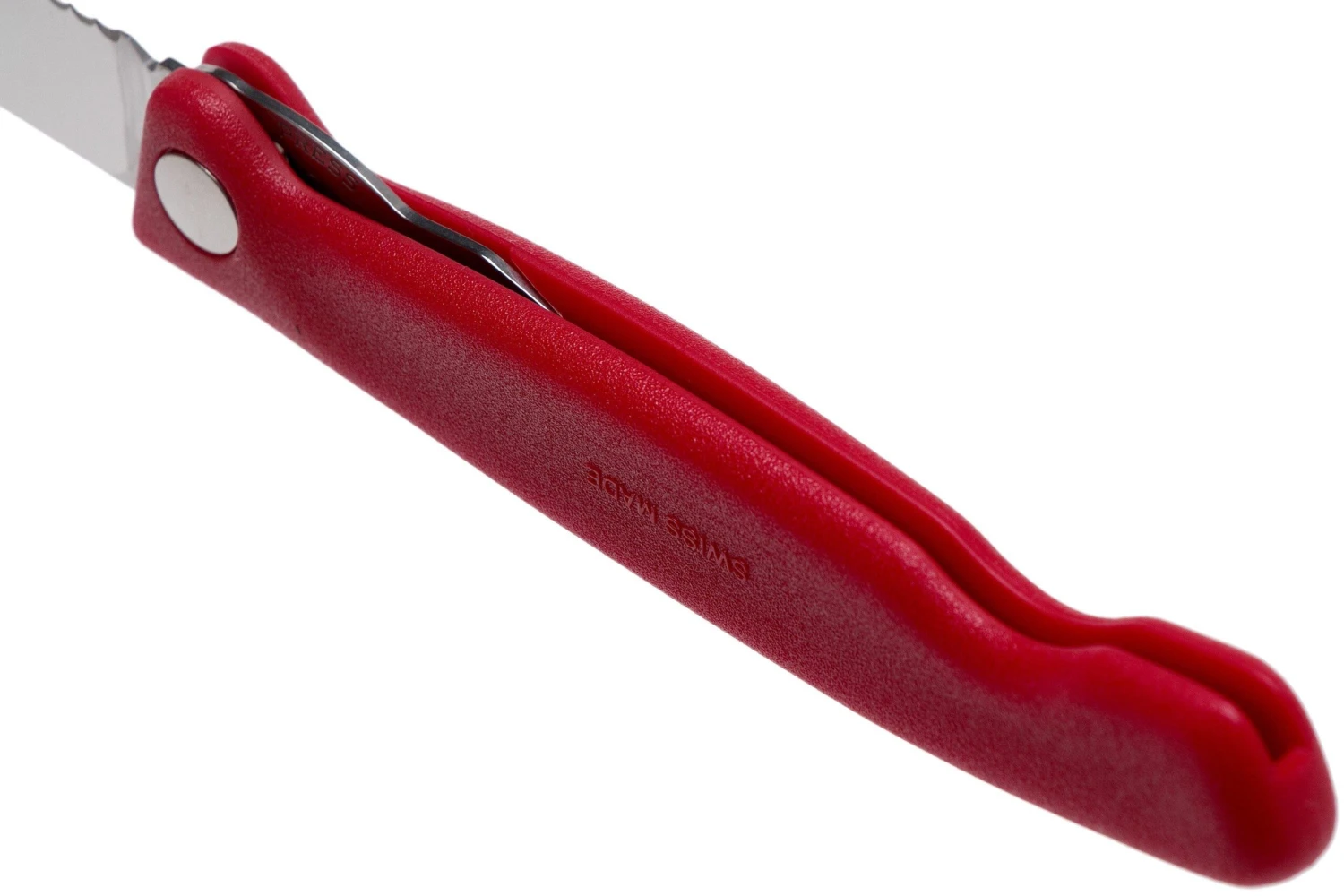 Victorinox SwissClassic 6.7831.FB Cuchillo Plegable Dentado Para Verduras, Rojo - Imagen 5