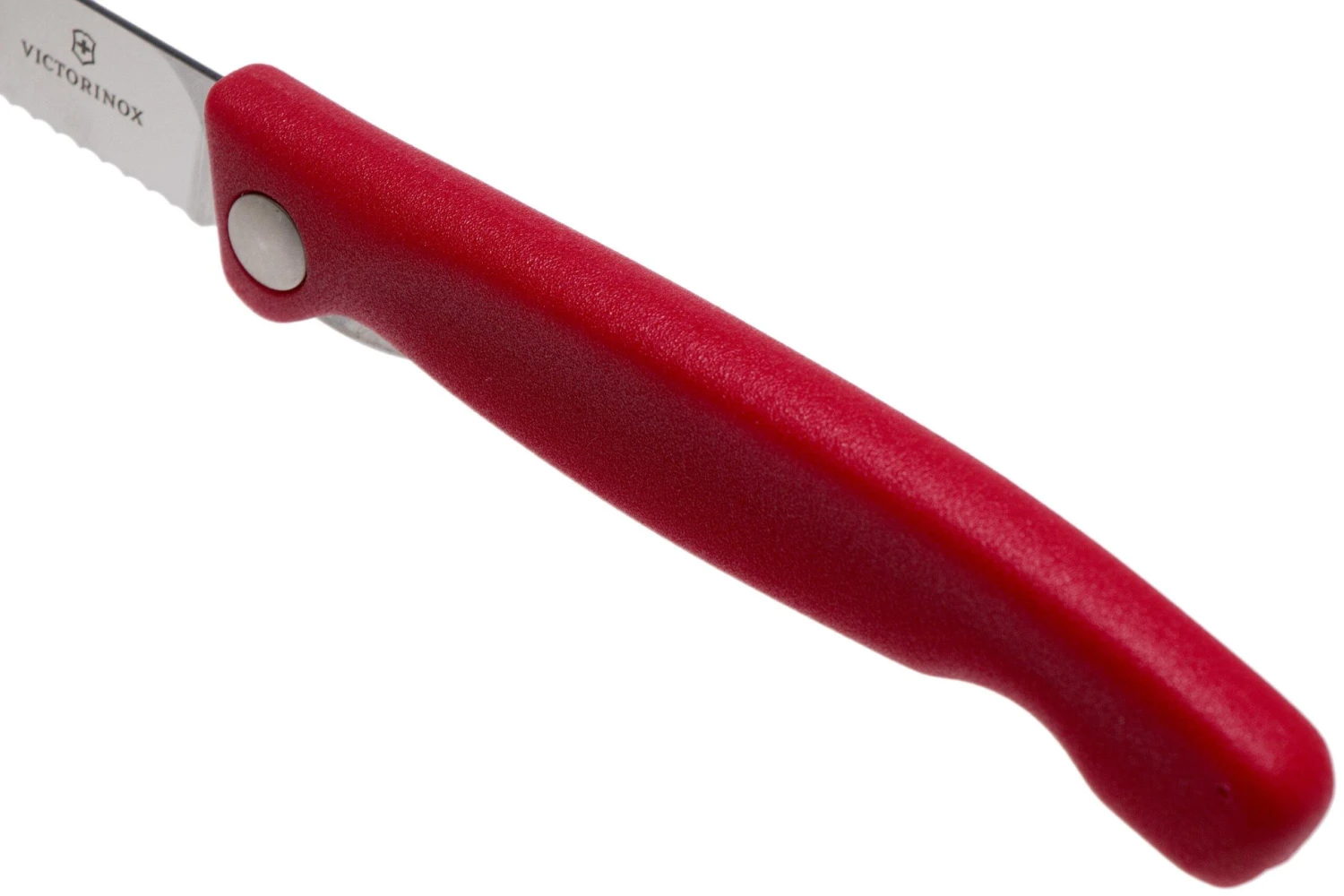Victorinox SwissClassic 6.7831.FB Cuchillo Plegable Dentado Para Verduras, Rojo - Imagen 6