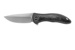 WE Knife Synergy2v2 WE18046CF-1, Gray Titanium & Carbonfiber Navaja