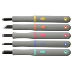 Yoshiharu MRG-5 Maruichi Cuchillos Japoneses Para Tallar Madera, Juego De 5