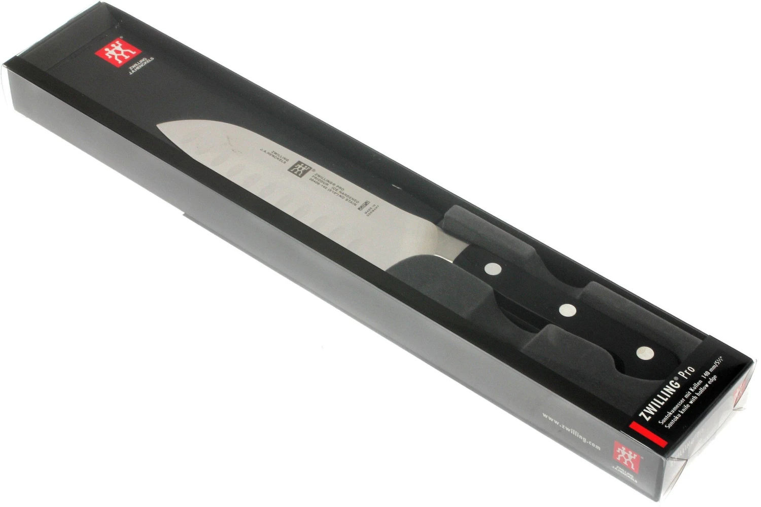 Zwilling 38408-141 Pro Cuchillo Santoku Con Borde Granton - Imagen 6
