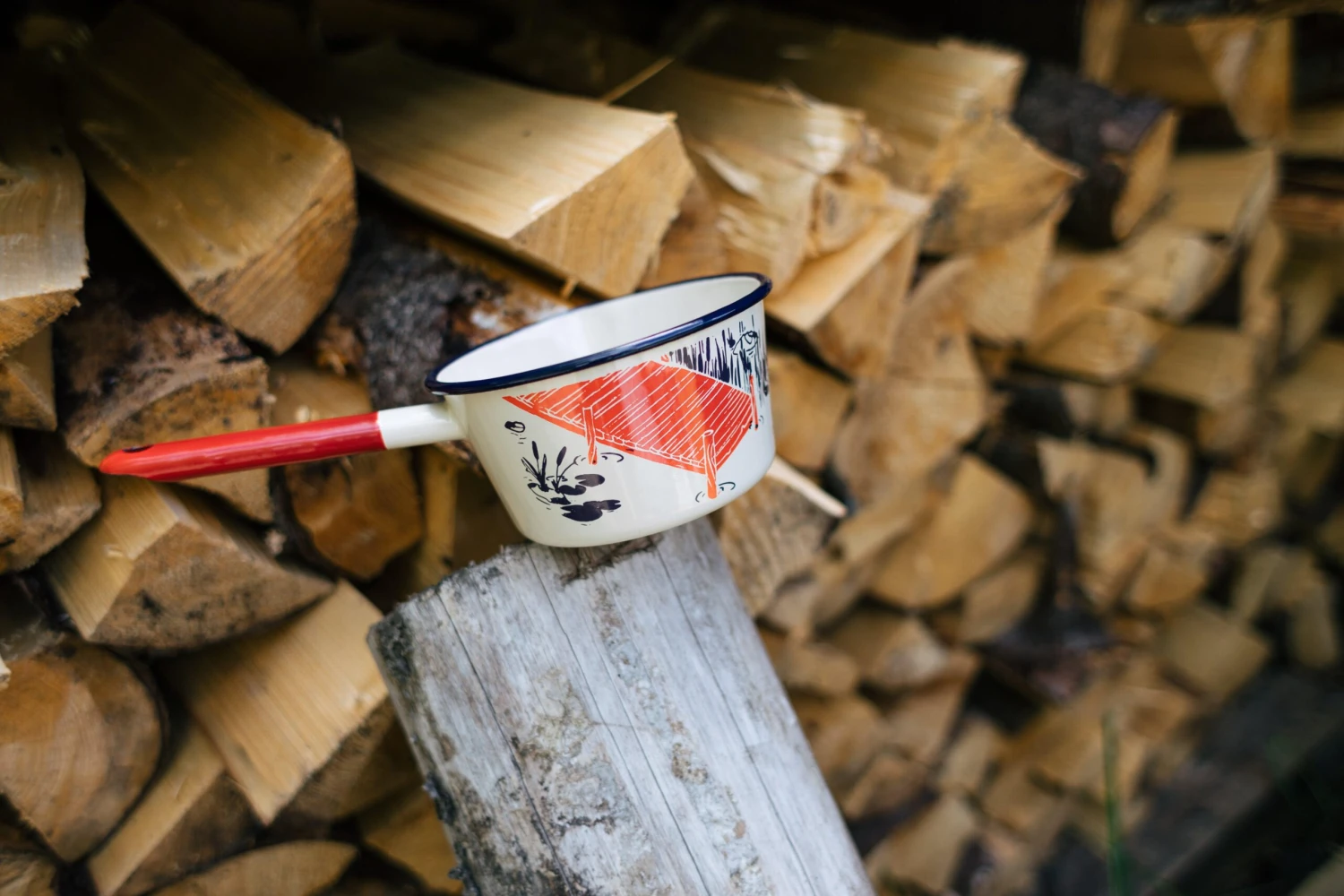 Knivesandtools Enamel Saucepan E-SP14-01, 14 Cm, Cacerola Esmaltada - Imagen 6